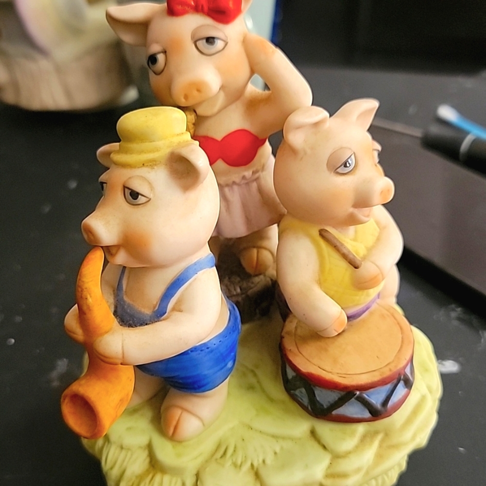 VINTAGE 3little pigs